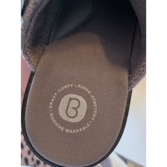 Bzees Shoes 9W Kitty Clogs Gray Wedge Heel Comfort EUC - Picture 13 of 13